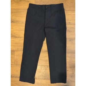 NWT RRL Ralph Lauren Mens Blue Officers Chino Trousers Wool Blend Pants